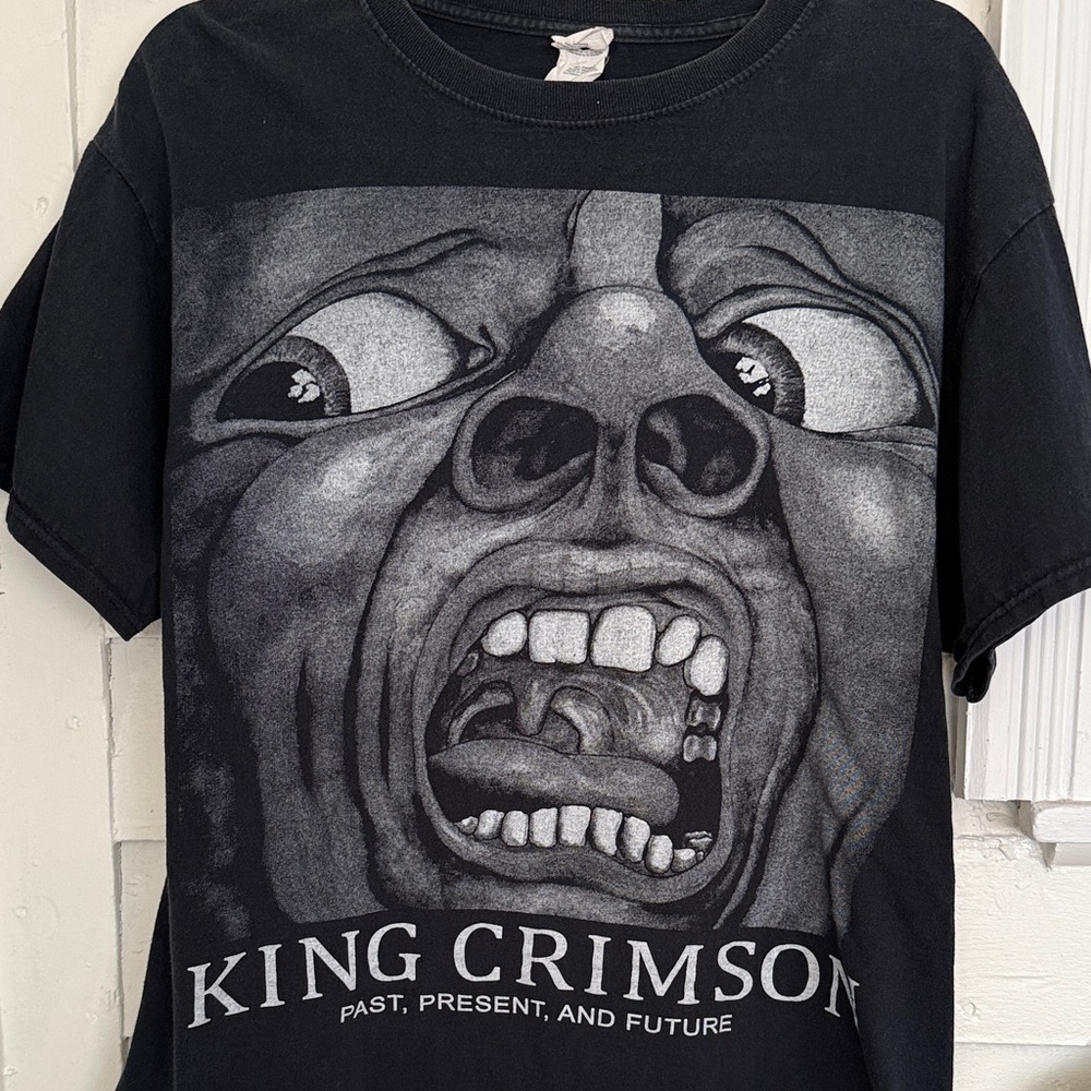 King Crimson 2015 Tour Concert Black T-Shirt - Large